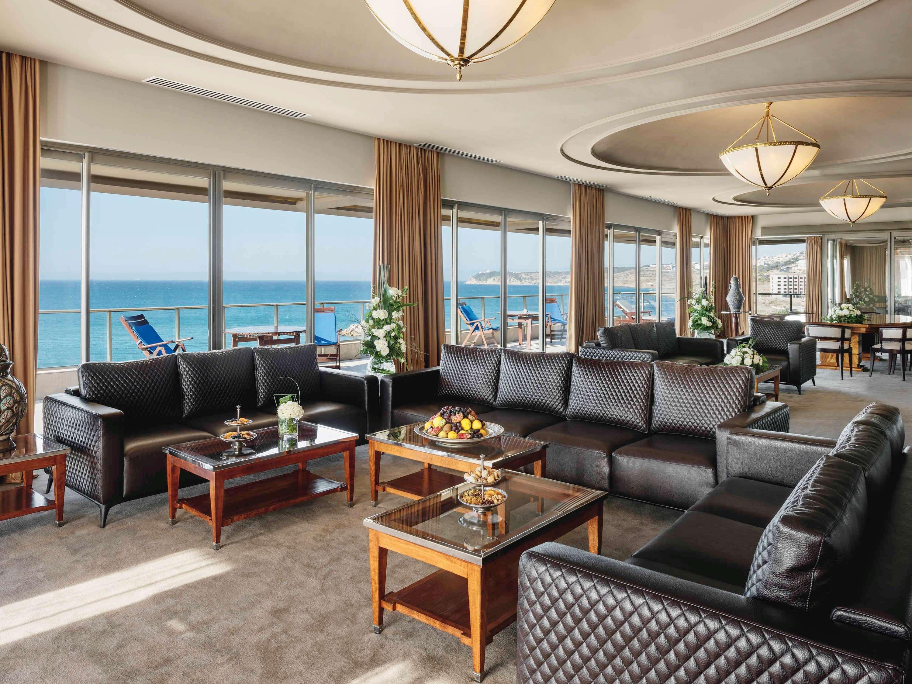 Moevenpick Hotel & Casino Malabata Tanger Kültér fotó Club Lounge at the Hilton Tel Aviv