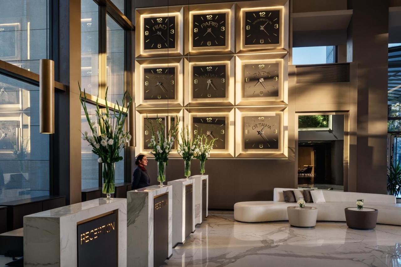 Moevenpick Hotel & Casino Malabata Tanger Kültér fotó The lobby of the hotel